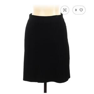 Cache Casual Black Skirt Size L